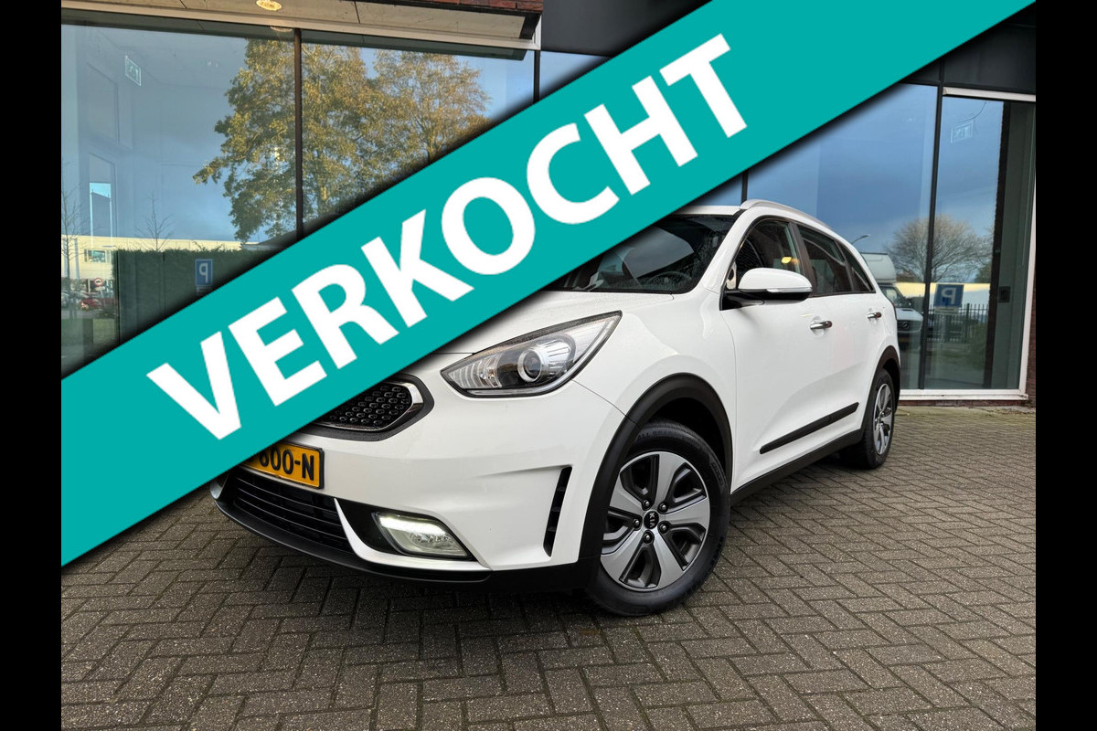 Kia Niro 1.6 GDi Hybrid First Edition - Half Leder - Navi - Trekhaak - Climate - Org.NL