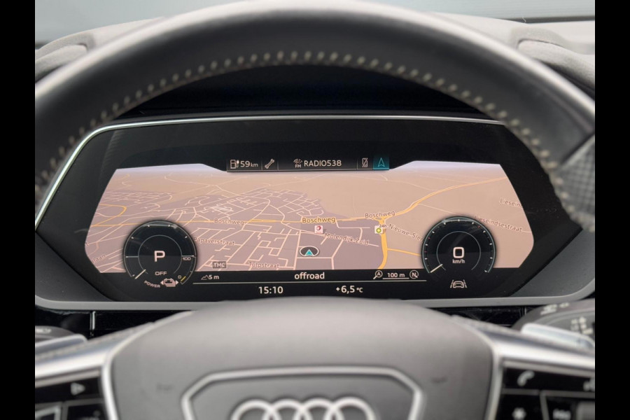 Audi e-tron E-tron 55 quattro advanced 95 kWh S-LINE, panoramadak,21 inch, 2 e eigenaar, nl auto met nationale auto pas