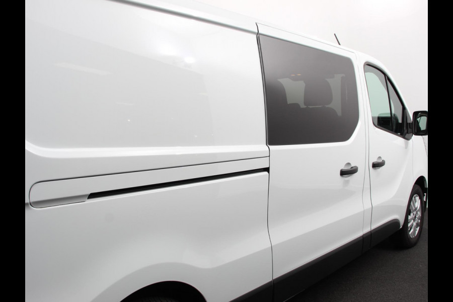 Renault Trafic 2.0 Blue dC1 150 EDC T30 L2H1 Advance Dubbele cabine Navigatie Airco Lichtmetalen velgen Betimmering Trekhaak Camera Parkeer sensoren Dab