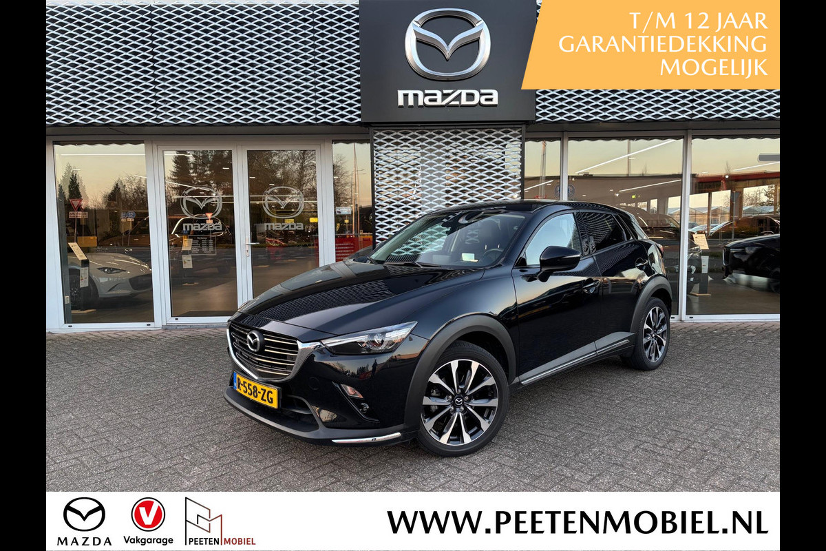 Mazda CX-3 2.0 SkyActiv-G 120 GT-M-Line | AUTOMAAT | HALF LEDER | 18"LM-VELGEN |