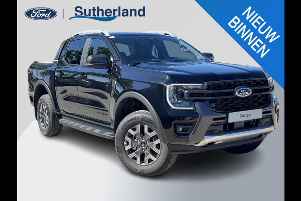 Ford Ranger 2.3 PHEV Wildtrak Double Cab | SCI | 281pk | 0,99% Renteactie |  5 persoons! | Technology Pack Plus Trailer | Cargo Area Pack | Power Rollertop | Prijs excl. BTW incl. BPM | laadkabel mode 3 16A