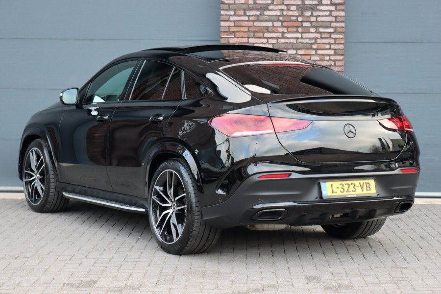 Mercedes-Benz GLE Coupé 350 d 4MATIC AMG Line | Luchtvering | Burmester | Panoramadak | Trekhaak | Surround Camera | Dodehoekassistent | Multibeam LED | Bekerhouder verwarmd |