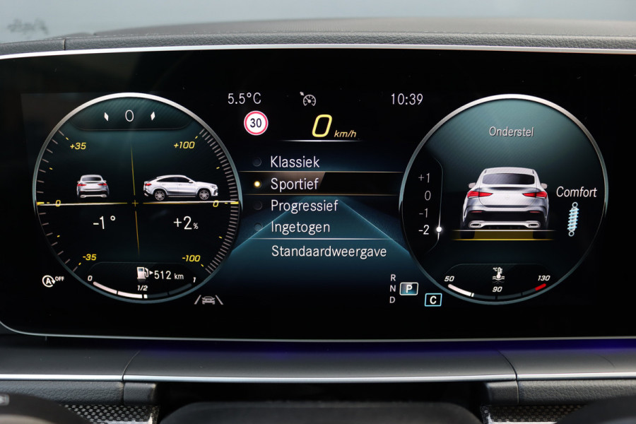 Mercedes-Benz GLE Coupé 350 d 4MATIC AMG Line | Luchtvering | Burmester | Panoramadak | Trekhaak | Surround Camera | Dodehoekassistent | Multibeam LED | Bekerhouder verwarmd |