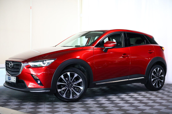 Mazda CX-3 2.0 SkyActiv-G 120 GT-M AUT HUD NAV LEDER CAM XENON STOELVW '18