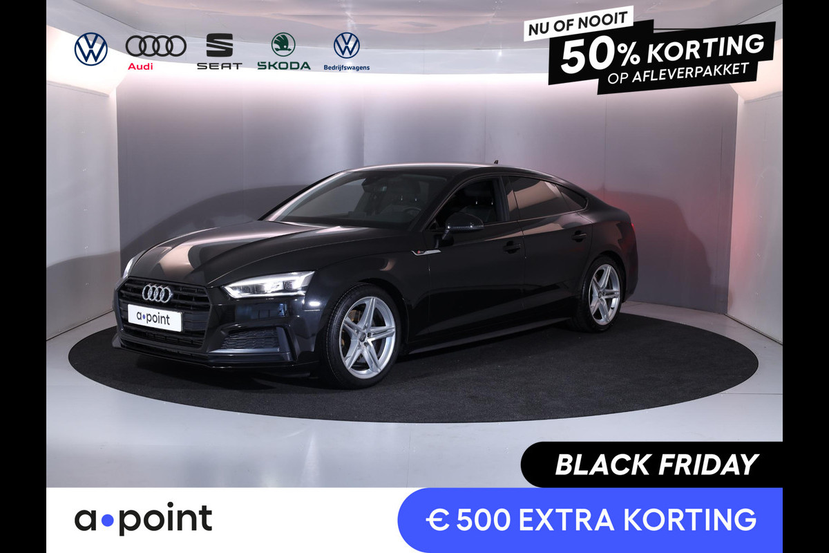 Audi A5 Sportback 40 TFSI Sport S-line Edition 190 pk S-tronic | Navigatie | Trekhaak | Parkeersensoren achter | Autom. airco (3 zones) | Stoelverwarming | S-line |