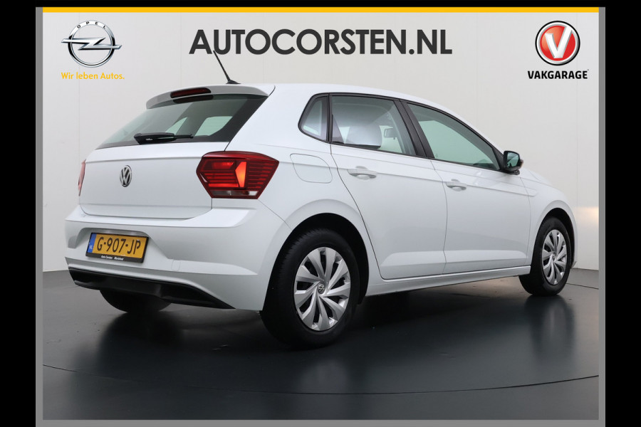 Volkswagen Polo 1.0TGI CNG Aardgas Navi Climatronic Apple Carplay Android Auto Cruise Control Comfortline Executive-pakket DAB+ Bluetooth App-Connect Led 1e Eigenaar Origineel Nederlandse Auto Compressed Natural Gas
