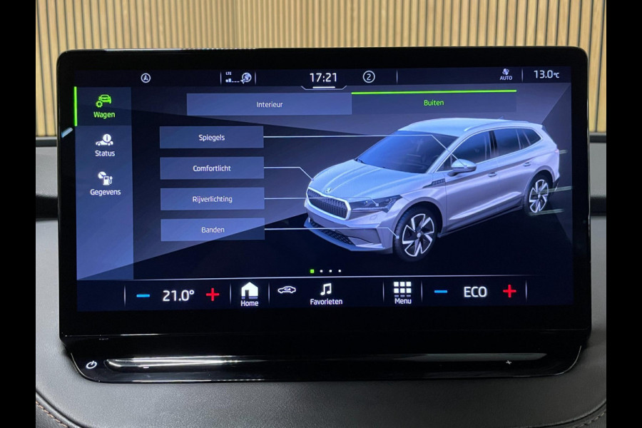 Škoda ENYAQ iV 80|GROTE ACCU|VOLLEDER|CARPLAY|CAMERA|NAVI|STUURVERWARMING|NL-AUTO|NAP|1e EIG|INCL.BTW|