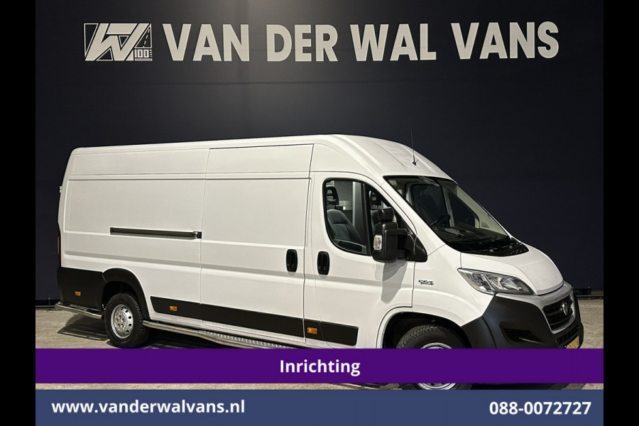 Fiat Ducato 3.0 NP 136pk L4H2 Post NL inrichting Euro6 Airco | Camera | Sidebars | 270 graden achterdeuren, schappen, doorloopdeur