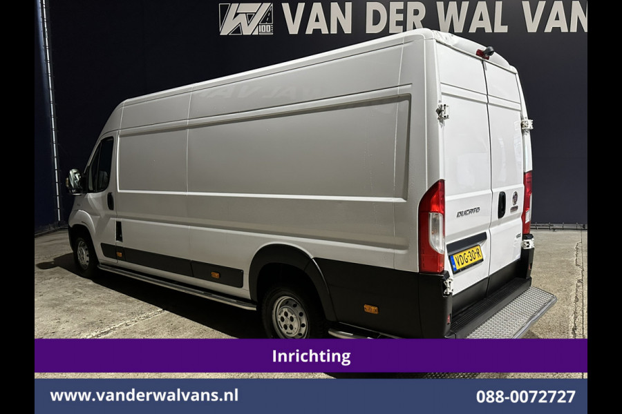 Fiat Ducato 3.0 NP 136pk L4H2 Post NL inrichting Euro6 Airco | Camera | Sidebars | 270 graden achterdeuren, schappen, doorloopdeur