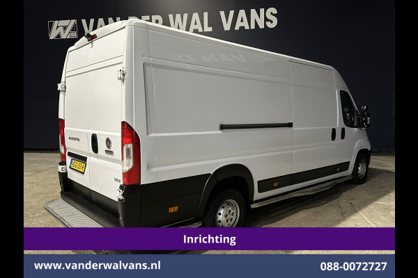Fiat Ducato 3.0 NP 136pk L4H2 Post NL inrichting Euro6 Airco | Camera | Sidebars | 270 graden achterdeuren, schappen, doorloopdeur