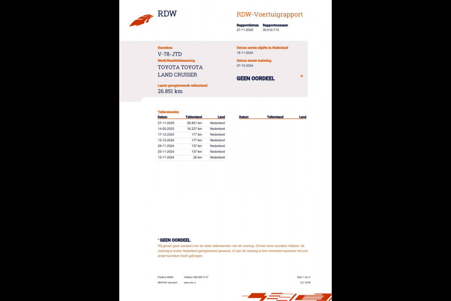 Toyota Land Cruiser 2.8 D-4D 206pk Blind Van Navigator AUTOMAAT DIRECT BESCHIKBAAR Clima Cruise Navi 360 Camera Leder LMV Trekhaak 3500kg