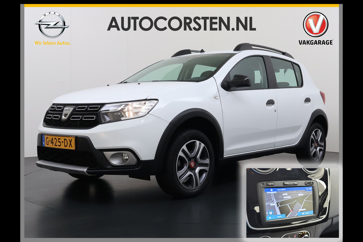 Dacia Sandero 0.9TCe 90PK Navi Ecc Pdc Apple Carplay Android Auto Cruise Control Tech Road Bluetooth Lmv 16" DAB+ 1e Eigenaar Origineel Nederlandse Auto