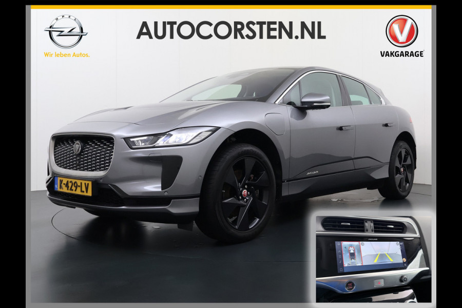 Jaguar I-PACE EV400 AWD 90kWh Leder 360°Camera Business Edition S Meridian®-Audio Stoel+Stuurverwarming Navi Ecc Apple Carplay Android Auto Cr Voorruitverwarming DAB+ Led Verkeersbord detectie Rijstrooksensor Wifi SOH 89% Origineel Nederlandse Auto Nieuwprijs  €72.475,-