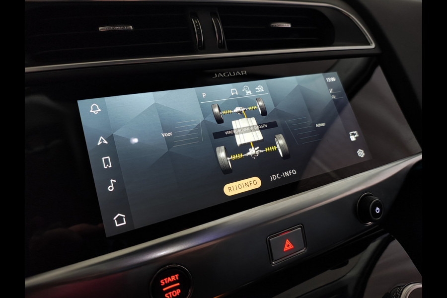 Jaguar I-PACE EV400 AWD 90kWh Leder 360°Camera Business Edition S Meridian®-Audio Stoel+Stuurverwarming Navi Ecc Apple Carplay Android Auto Cr Voorruitverwarming DAB+ Led Verkeersbord detectie Rijstrooksensor Wifi SOH 89% Origineel Nederlandse Auto Nieuwprijs  €72.475,-