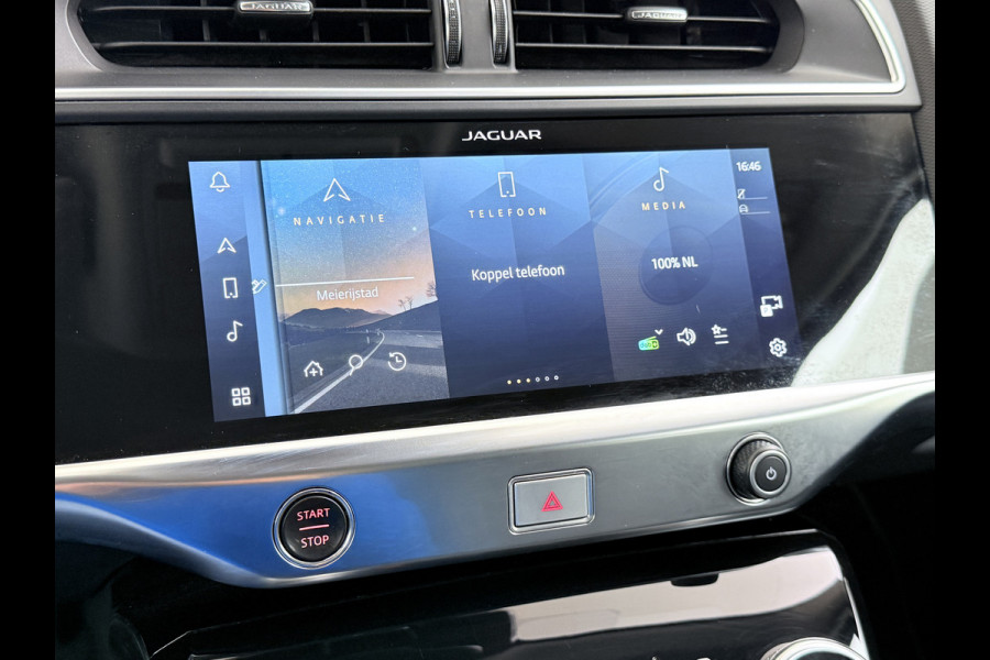 Jaguar I-PACE EV400 AWD 90kWh Leder 360°Camera Business Edition S Meridian®-Audio Stoel+Stuurverwarming Navi Ecc Apple Carplay Android Auto Cr Voorruitverwarming DAB+ Led Verkeersbord detectie Rijstrooksensor Wifi SOH 89% Origineel Nederlandse Auto Nieuwprijs  €72.475,-
