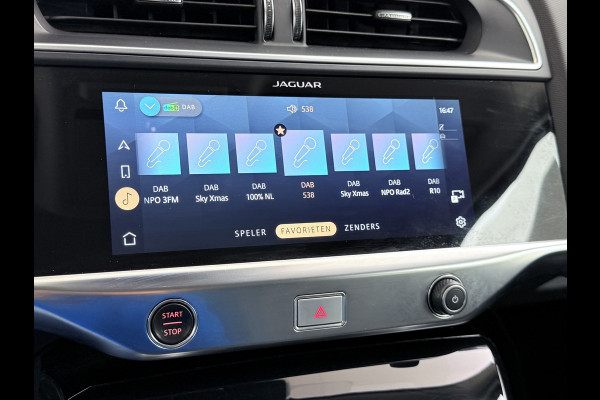 Jaguar I-PACE EV400 AWD 90kWh Leder 360°Camera Business Edition S Meridian®-Audio Stoel+Stuurverwarming Navi Ecc Apple Carplay Android Auto Cr Voorruitverwarming DAB+ Led Verkeersbord detectie Rijstrooksensor Wifi SOH 89% Origineel Nederlandse Auto Nieuwprijs  €72.475,-