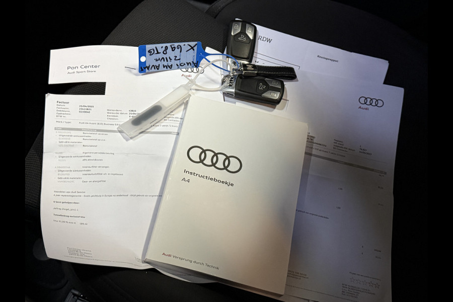 Audi A4 Avant 35 TFSI | Panoramadak | Elektr. trekhaak | Adaptive cruise | Verwarmde sportstoelen | Carplay | Full LED | Dealer onderhouden