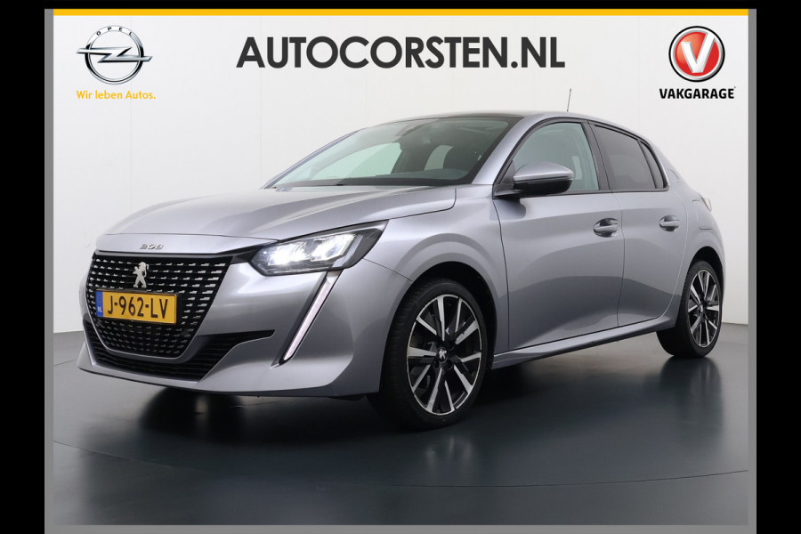 Peugeot 208 1.2I 101PK Pano-Dak Navi Ecc Apple Carplay Android Auto Cruise Control Pdc Allure Bluetooth Isofix Lmv 17" Led Privacy Glas Keyless Rijstrooksensor 1e Eigenaar Origineel Nederlandse Auto Nieuwprijs  €24.923,-