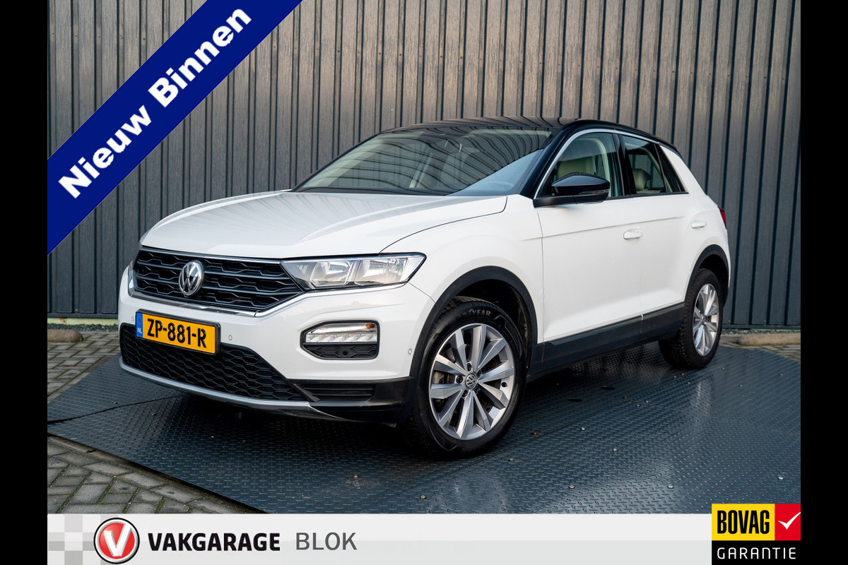 Volkswagen T-Roc 1.5 TSI 150Pk DSG Sport | Camera | Trekhaak afnb. | Leder | Stoelverw. | Side Assist | Prijs Rijklaar!!