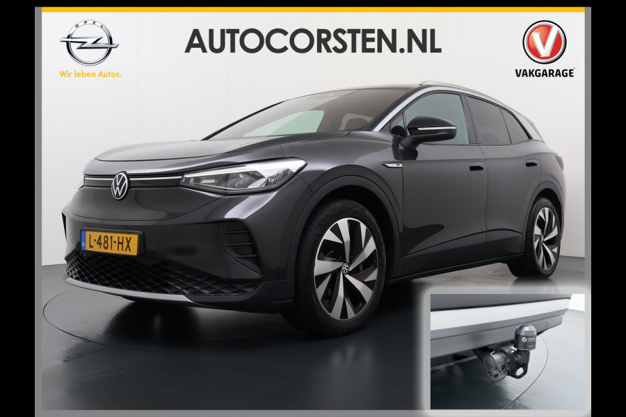 Volkswagen ID.4 Max 77kWh W-pomp Trekhaak Camera Lmv 20" Adap.Cruise + stop&go Apple Carplay Android Auto Navi Ecc Pdc SOH 92% Led Privacy Glas DAB File assistent Matrix Led Keyless Origineel Nederlandse Auto