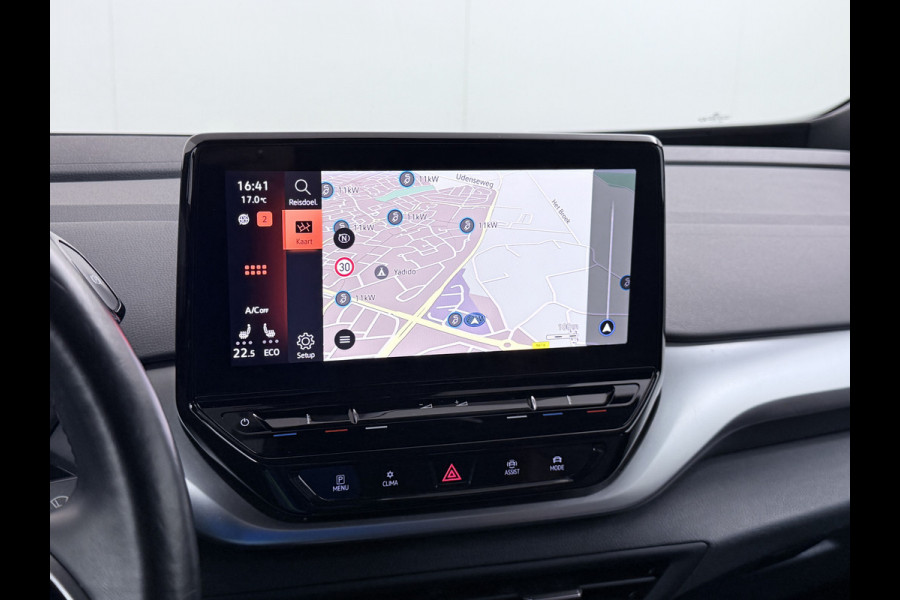 Volkswagen ID.4 Max 77kWh W-pomp Trekhaak Camera Lmv 20" Adap.Cruise + stop&go Apple Carplay Android Auto Navi Ecc Pdc SOH 92% Led Privacy Glas DAB File assistent Matrix Led Keyless Origineel Nederlandse Auto