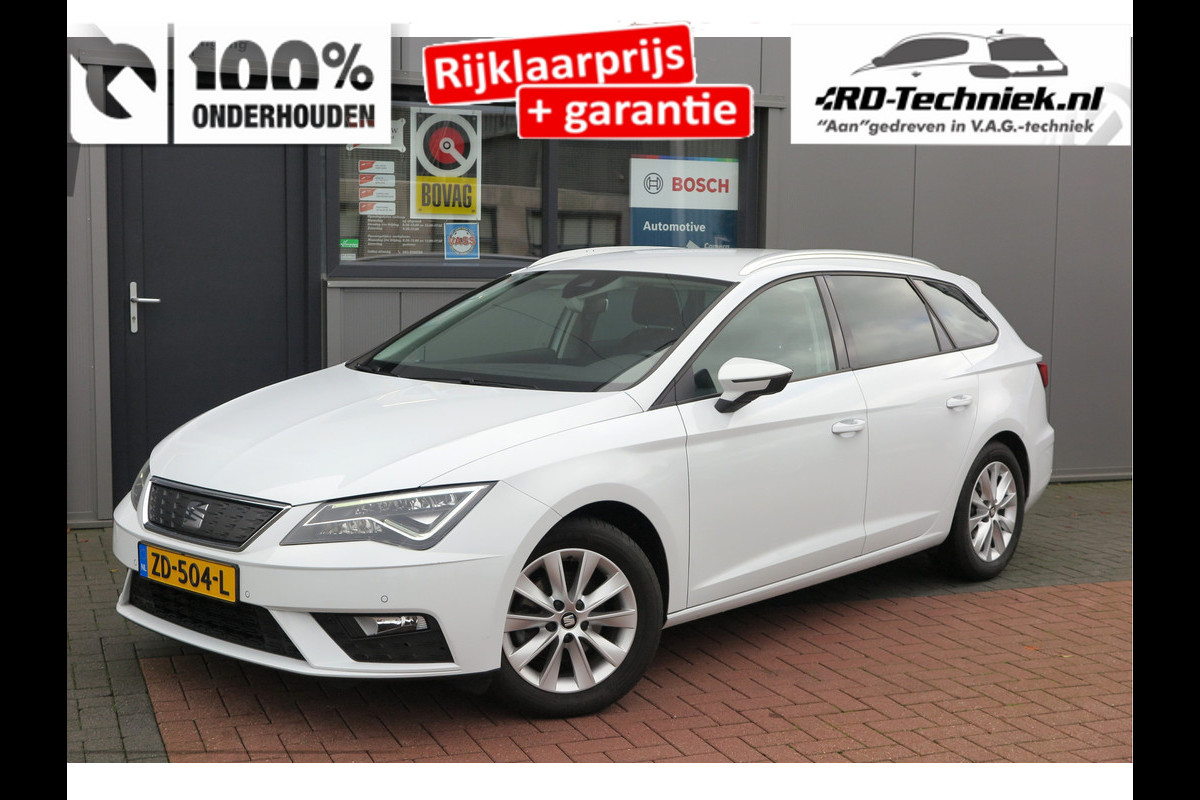 Seat ✅ Leon ST 1.0 116pk DSG EcoTSI Style Business Intense Keyless, LED, Navi , Full-link , PDC voor & achter,Cruise control, DAB+ etc..