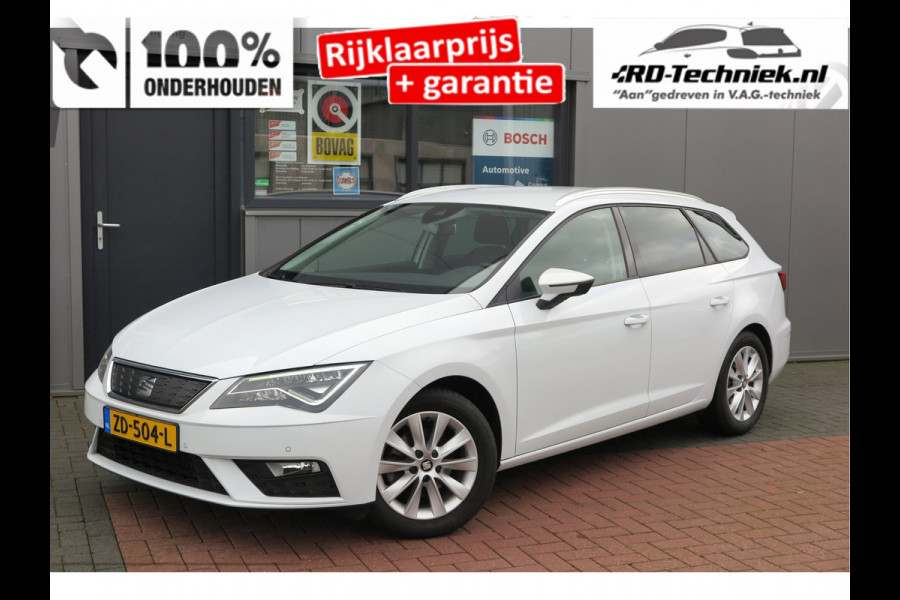 Seat ✅ Leon ST 1.0 116pk DSG EcoTSI Style Business Intense Keyless, LED, Navi , Full-link , PDC voor & achter,Cruise control, DAB+ etc..