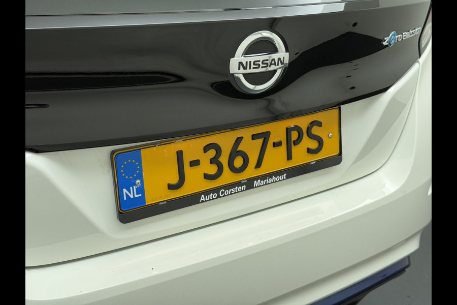 Nissan Leaf Acenta 40kWh Navi Camera Adap.Cruise Apple Carplay Android Ecc SOH 88% DAB Stuur-Stoel-Achterbankverwarming Lmv Privacy Glas Rijstrooksensor Origineel Nederlandse Auto 1e Eigenaar