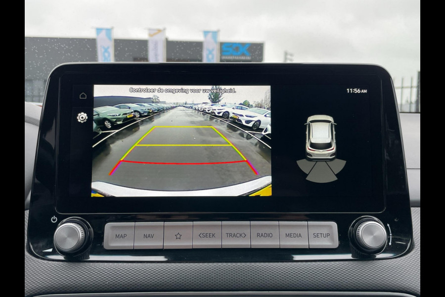 Hyundai Kona EV Fashion 64 kWh|FACELIFT|3-FASE|LEDER|DAKJE|HEAD-UP|ACC|CAMERA|CARPLAY|NAVI|NL- AUTO|NAP|INCL. BTW|1e EIG.|