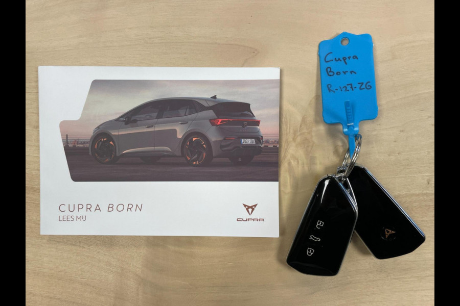 CUPRA Born Adrenaline 82 kWh |550KM WLTP|GROTE ACCU|ACC|CAMERA|APPLE CARPLAY/ANDROID AUTO|STOELVERW.|INCL. BTW|1e EIG|NL-AUTO|NAP|