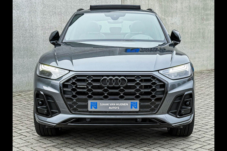 Audi Q5 50 TFSI e Quattro Competition Pro Line S S-Line 299pk Automaat! Kuipstoelen|Panoramadak|Virtual Cockpit|Camera|HUD|22inch