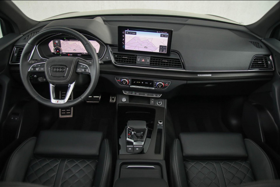Audi Q5 50 TFSI e Quattro Competition Pro Line S S-Line 299pk Automaat! Kuipstoelen|Panoramadak|Virtual Cockpit|Camera|HUD|22inch