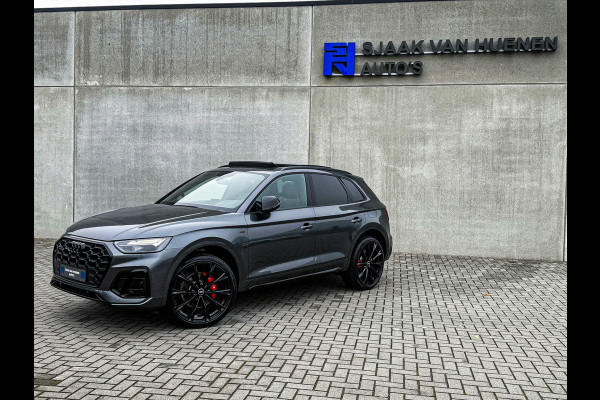Audi Q5 50 TFSI e Quattro Competition Pro Line S S-Line 299pk Automaat! Kuipstoelen|Panoramadak|Virtual Cockpit|Camera|HUD|22inch