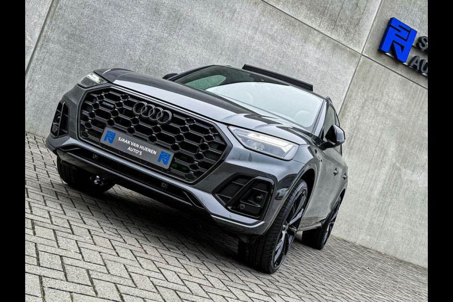 Audi Q5 50 TFSI e Quattro Competition Pro Line S S-Line 299pk Automaat! Kuipstoelen|Panoramadak|Virtual Cockpit|Camera|HUD|22inch