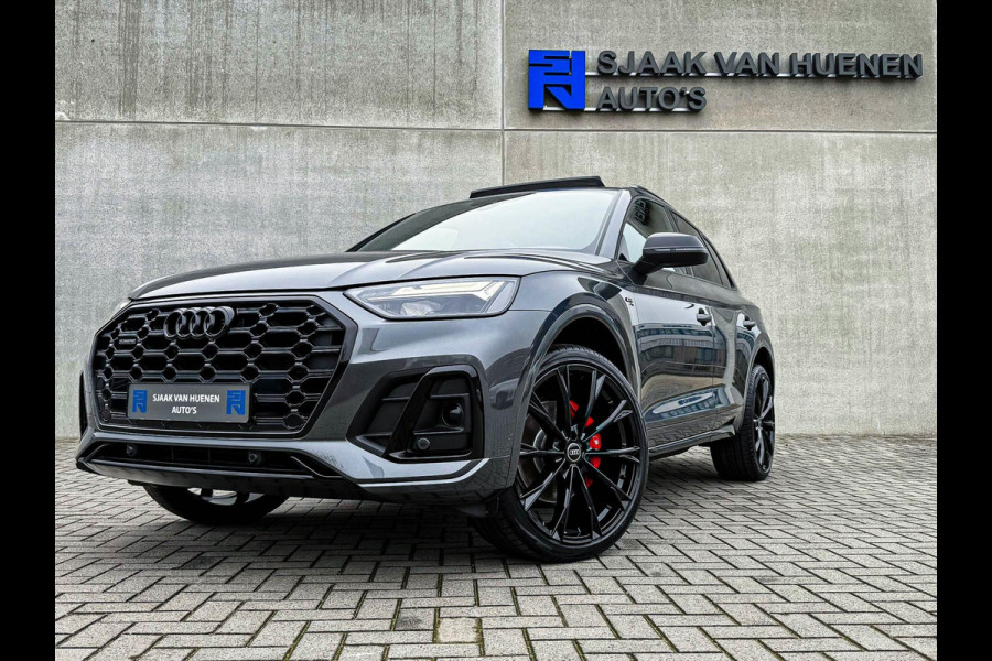 Audi Q5 50 TFSI e Quattro Competition Pro Line S S-Line 299pk Automaat! Kuipstoelen|Panoramadak|Virtual Cockpit|Camera|HUD|22inch