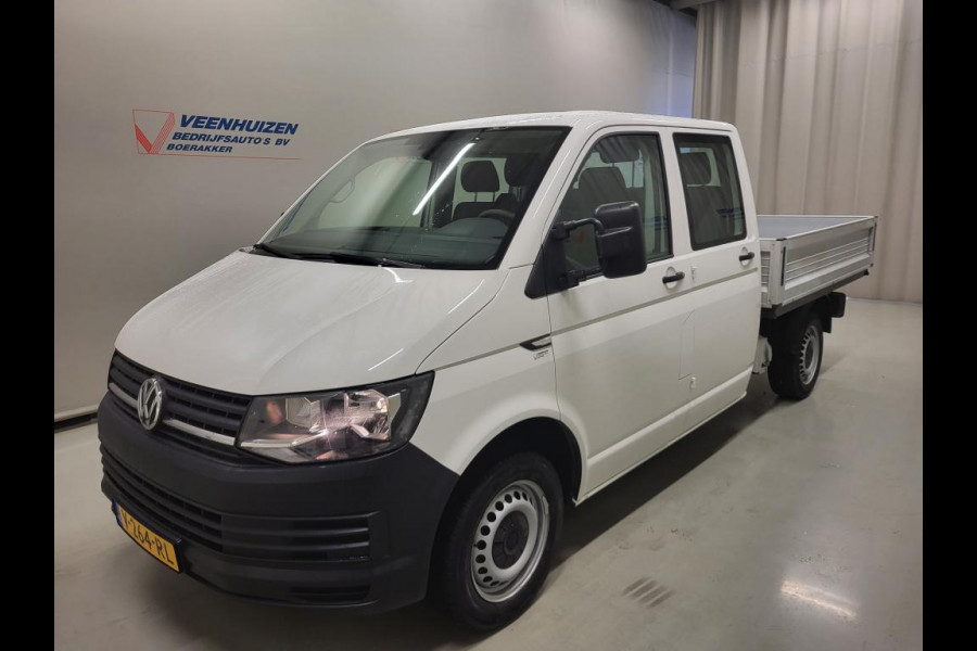 Volkswagen Transporter Pick-up 2.0TDI L2/H1 Dubbele Cabine Euro 6!
