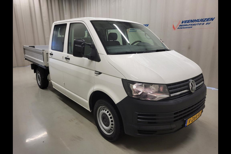Volkswagen Transporter Pick-up 2.0TDI L2/H1 Dubbele Cabine Euro 6!