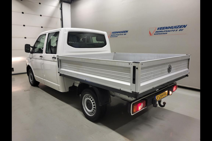 Volkswagen Transporter Pick-up 2.0TDI L2/H1 Dubbele Cabine Euro 6!