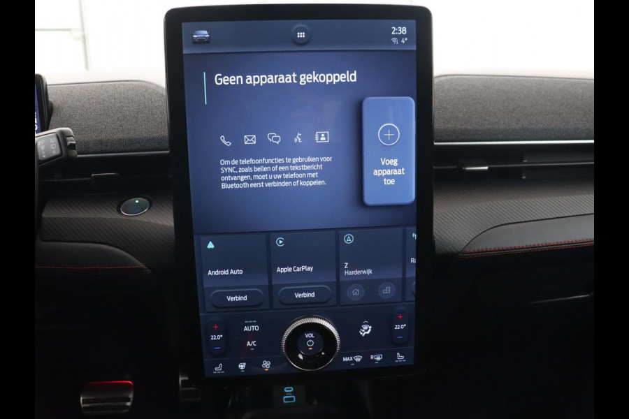 Ford Mustang Mach-E AWD 75 kWh | Panoramadak | 360 Camera | Leder | Stoelverwarming | Adaptive cruise | Carplay | Park Assist | Navigatie | Full LED | B&O Sound