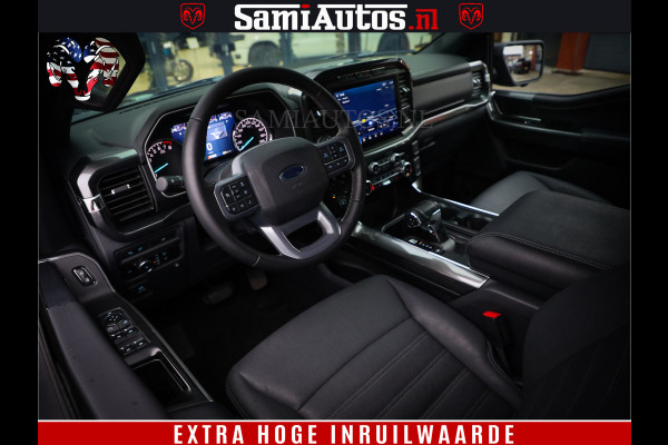 Ford USA F-150 BLACK OPS | 5.0 V8 406PK | 360 CAMERA | UITLAAT KLEP | BEDSLIDE | CREW CAB | LEDER | CREW CAB | DUBBELE CABINE | 5 PERSOONS | DC | GRIJSKENTEKEN |