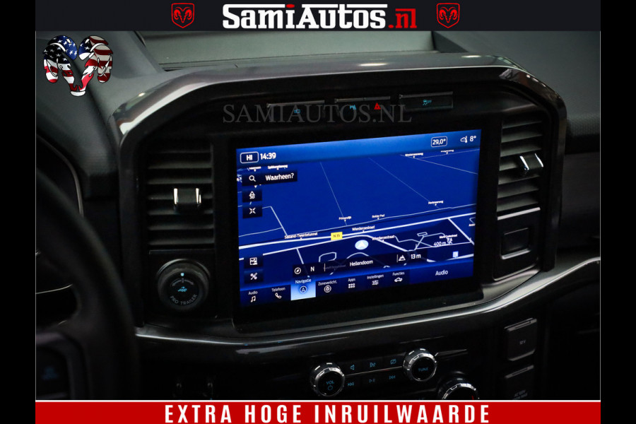Ford USA F-150 BLACK OPS | 5.0 V8 406PK | 360 CAMERA | UITLAAT KLEP | BEDSLIDE | CREW CAB | LEDER | CREW CAB | DUBBELE CABINE | 5 PERSOONS | DC | GRIJSKENTEKEN |