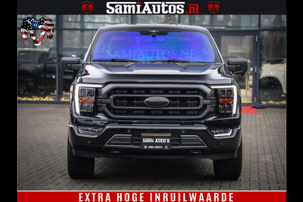 Ford USA F-150 BLACK OPS | 5.0 V8 406PK | 360 CAMERA | UITLAAT KLEP | BEDSLIDE | CREW CAB | LEDER | CREW CAB | DUBBELE CABINE | 5 PERSOONS | DC | GRIJSKENTEKEN |