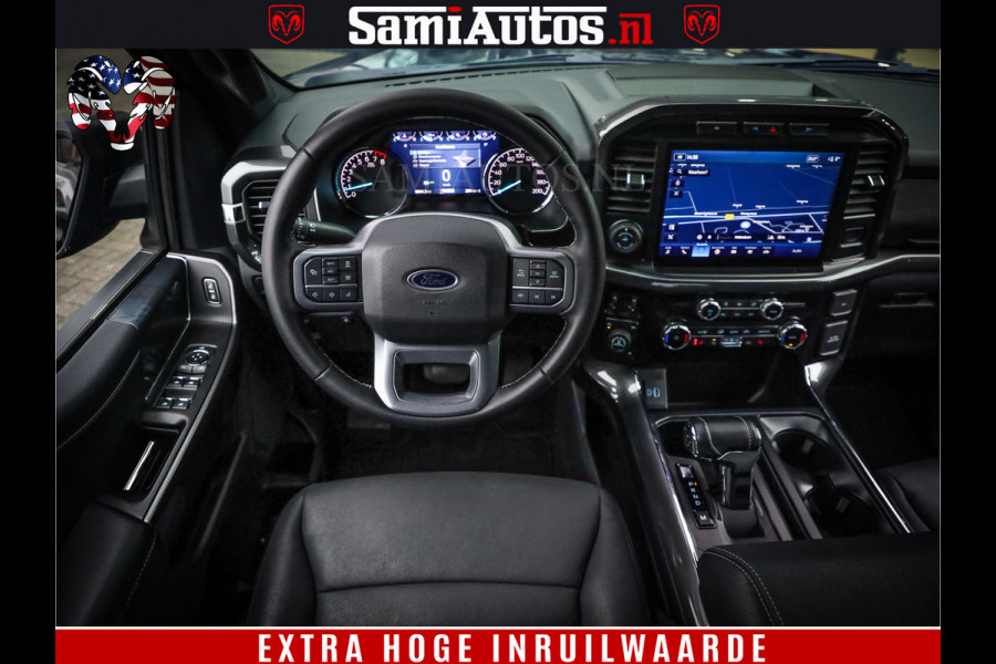 Ford USA F-150 BLACK OPS | 5.0 V8 406PK | 360 CAMERA | UITLAAT KLEP | BEDSLIDE | CREW CAB | LEDER | CREW CAB | DUBBELE CABINE | 5 PERSOONS | DC | GRIJSKENTEKEN |