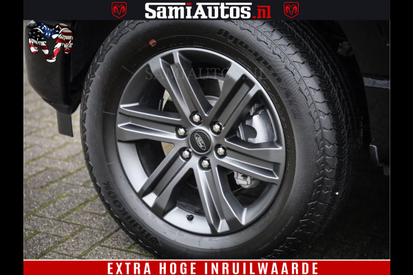 Ford USA F-150 BLACK OPS | 5.0 V8 406PK | 360 CAMERA | UITLAAT KLEP | BEDSLIDE | CREW CAB | LEDER | CREW CAB | DUBBELE CABINE | 5 PERSOONS | DC | GRIJSKENTEKEN |