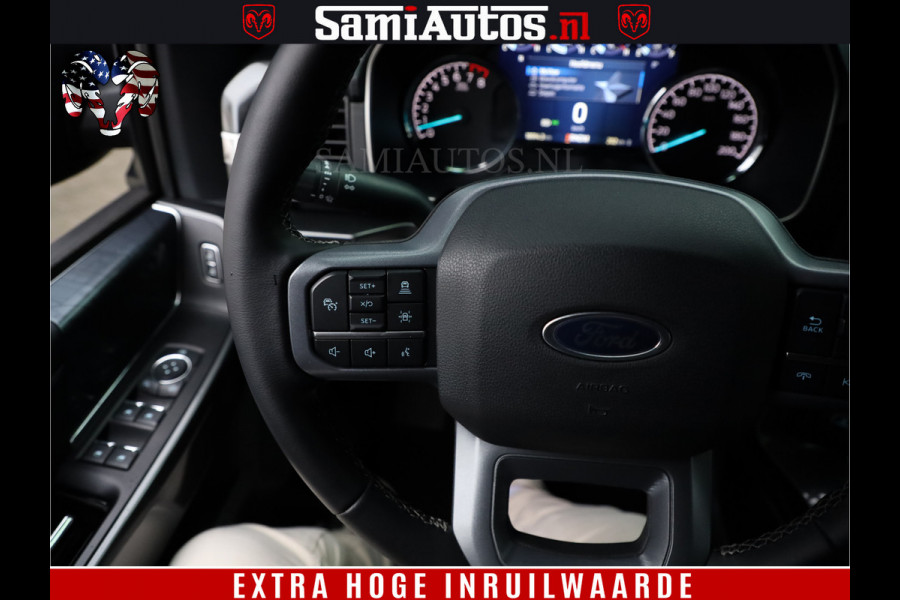 Ford USA F-150 BLACK OPS | 5.0 V8 406PK | 360 CAMERA | UITLAAT KLEP | BEDSLIDE | CREW CAB | LEDER | CREW CAB | DUBBELE CABINE | 5 PERSOONS | DC | GRIJSKENTEKEN |