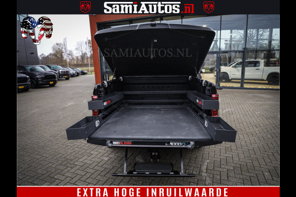 Ford USA F-150 BLACK OPS | 5.0 V8 406PK | 360 CAMERA | UITLAAT KLEP | BEDSLIDE | CREW CAB | LEDER | CREW CAB | DUBBELE CABINE | 5 PERSOONS | DC | GRIJSKENTEKEN |