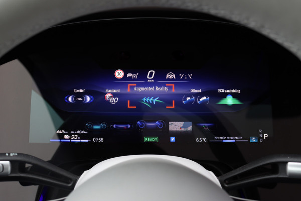 Mercedes-Benz EQS SUV 450 4MATIC AMG Line 118 kWh | Facelift | Hyperscreen | Achterasbesturing | Airmatic | Distronic+ | Massage | Burmester | Trekhaak | Verwarmd Stuurwiel | HUD | Stoelventilatie |