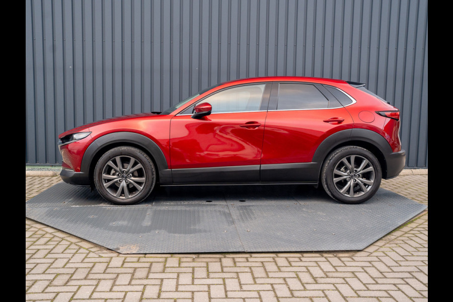 Mazda CX-30 2.0 e-SkyActiv-X M Hybrid Luxury | Leder | Stoelgeheugen | Bose | Head Up | Stoel & Stuur verw. | Prijs Rijklaar!!