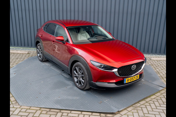 Mazda CX-30 2.0 e-SkyActiv-X M Hybrid Luxury | Leder | Stoelgeheugen | Bose | Head Up | Stoel & Stuur verw. | Prijs Rijklaar!!