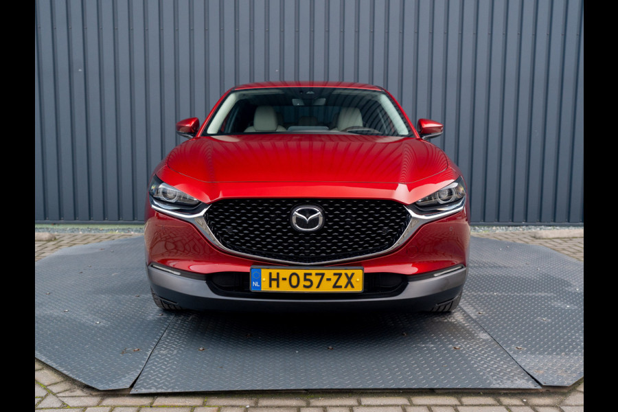 Mazda CX-30 2.0 e-SkyActiv-X M Hybrid Luxury | Leder | Stoelgeheugen | Bose | Head Up | Stoel & Stuur verw. | Prijs Rijklaar!!